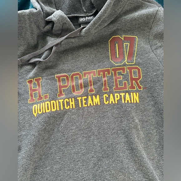 Harry Potter Quidditch Team Hoodie SZ L - Picture 2 of 4